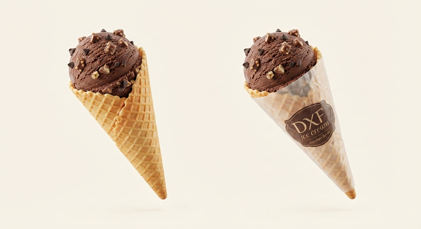 Ice Cream Cone Render